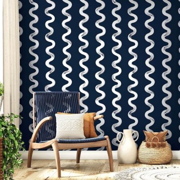 Обои Wallquest Nantucket Stripes SR20305 изображение 2