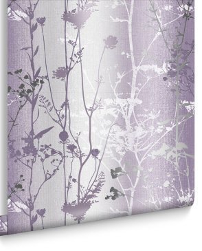 Английские Обои фиолетовые Floriculture 105897 изображение 0