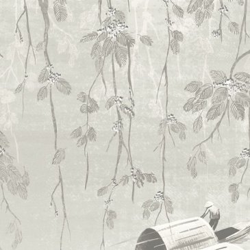 Обои KHROMA с сюжетным рисунком для спальни Kimono DGKIM2012 изображение 0