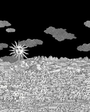 Обои Cole & Son для спальни Fornasetti Senza Tempo 2 123-3012 изображение 0