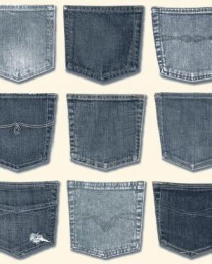 Обои ESTA HOME Denim & Co 137739