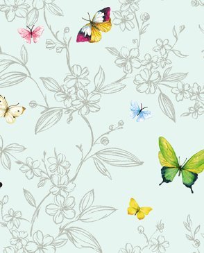 Обои на бумажной основе с бабочками, насекомыми Anka 1606-3 изображение 0