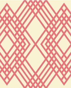 Обои с геометрическим рисунком розовые Tortuga TA21301 изображение 0
