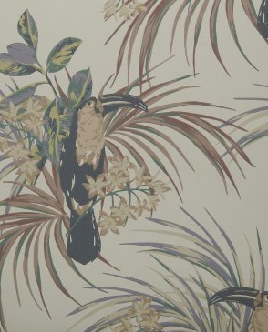 Обои 1838 Wallcoverings с листьями для спальни Elodie 1907-135-04 изображение 0