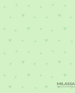 Обои Milassa для детской зеленые Twins Twins-16005 изображение 0