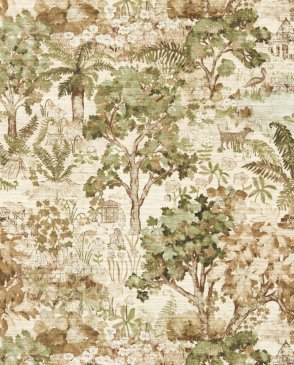Обои Sanderson, Borastapeter с животными, с сюжетным рисунком, детские для девочек, для малышей Highgrove 217490 изображение 0