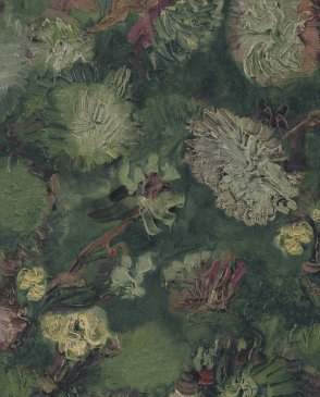 Обои с акварельными цветами для гостиной Van Gogh 2 220001 изображение 0