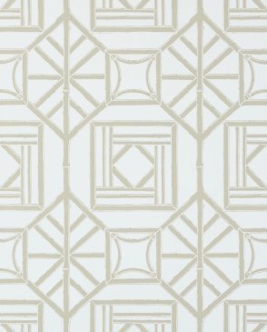 Обои THIBAUT с геометрическим рисунком для спальни Dynasty T75519 изображение 0
