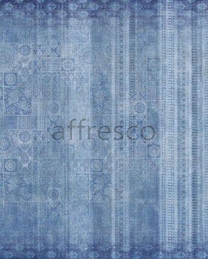 Фрески Affresco с абстрактной полосой синие New Art RE170-COL1 изображение 0