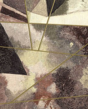 Обои с геометрическим рисунком коричневые Kandinsky 24081 изображение 0
