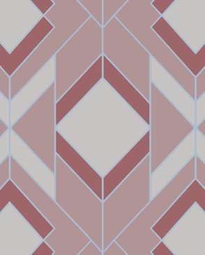 Бельгийские Обои с геометрическим рисунком Tinted Tiles 29032 изображение 0