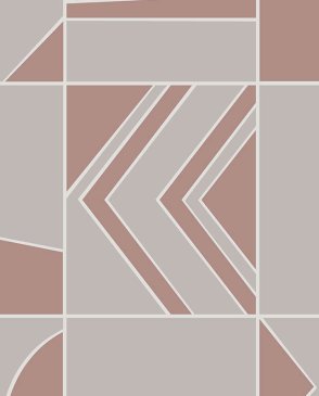 Обои HOOKEDONWALLS с геометрическим рисунком для кабинета Tinted Tiles 29041 изображение 0