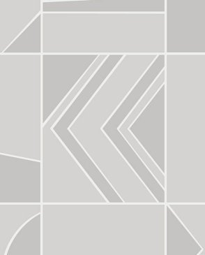 Обои HOOKEDONWALLS с геометрическим рисунком для спальни Tinted Tiles 29042 изображение 0