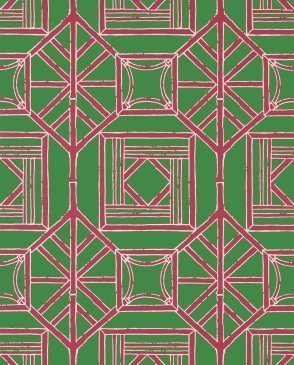 Обои THIBAUT с геометрическим рисунком для спальни Dynasty T75517 изображение 0