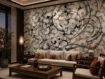 Фрески Wall Street Каллиграфия 30305 изображение 4