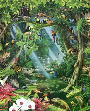 Обои – новинки It`s jungle 33663 изображение 0