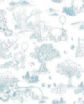 Обои детские для мальчиков голубые Disney II DS7868 изображение 0