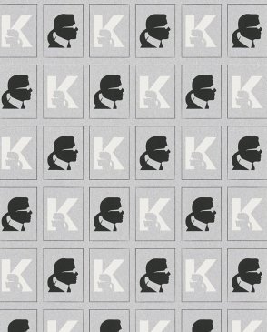 Немецкие Обои с квадратами Karl Lagerfeld 37842-4 изображение 0