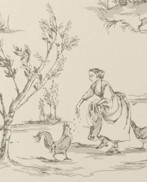 Обои Clarke & Clarke Clarisse Clarisse W0030-01 изображение 0