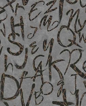 Обои Ada Wall с надписями, буквами Indigo 4702-4 изображение 0