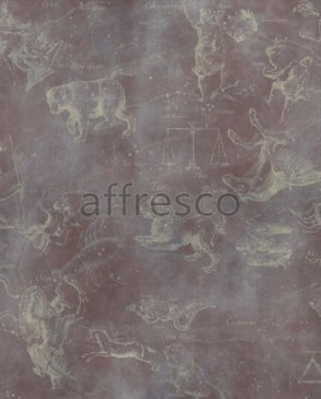 Фрески Affresco с сюжетным рисунком фиолетовые New Art RE195-COL1 изображение 0