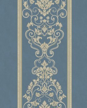 Обои с узором, полосами синие Beatrice 5017-6 изображение 0
