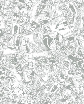 Американские Обои бумажные серые Disney II DS7834 изображение 0