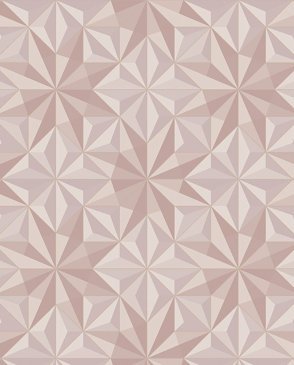 Обои с геометрическим рисунком розовые Procida 54256-4 изображение 0