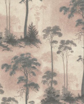 Обои 1838 Wallcoverings с листьями коричневые Rosemore 1601-102-01 изображение 0
