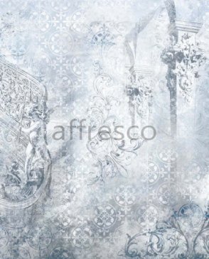 Фрески Affresco панно с вензелями New Art RE206-COL1 изображение 0