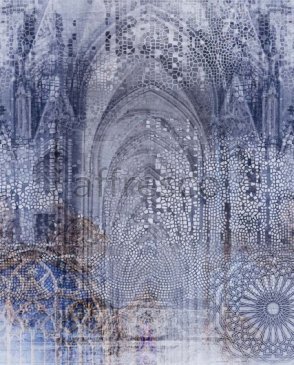 Фрески Affresco с сюжетным рисунком синие New Art RE177-COL2 изображение 0