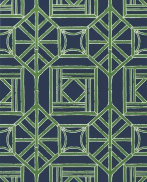 Обои THIBAUT с геометрическим рисунком для спальни Dynasty T75521 изображение 0
