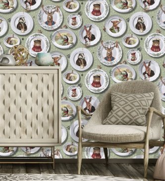 Обои Holden Decor Tales of the Manor 91962 изображение 2