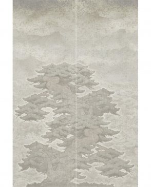 Обои с листьями серые Elie Saab 64890 изображение 0