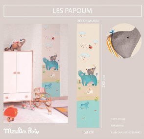 Обои LUTECE панно для детской Les Petits Curieux 658400 изображение 0