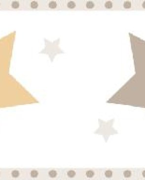 Обои со звёздочками белые Treboli 594-3 изображение 0