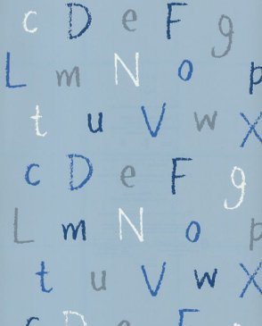 Обои WALLQUEST с надписями, буквами для детской Jelly Beans JB81202 изображение 0
