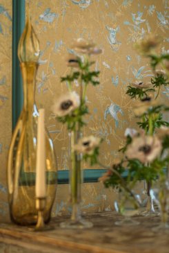 Обои Cole & Son Hummingbirds Cream 124-1006 изображение 2