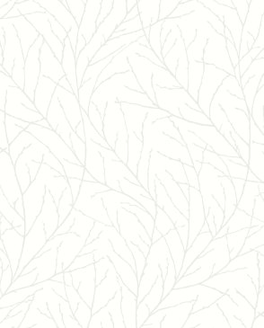 Шведские Обои с листьями White & Light 7177 изображение 0