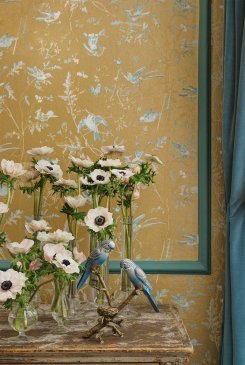 Обои Cole & Son Hummingbirds Cream 124-1006 изображение 3