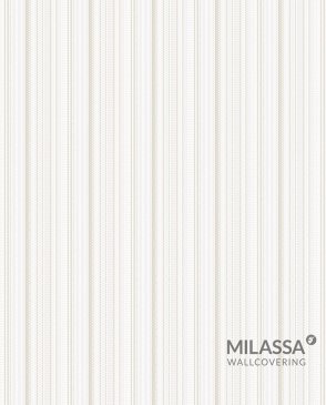 Обои Milassa рулонные 1м для спальни белые Flos Flos7-001 изображение 1