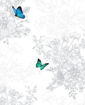 Обои с бабочками, насекомыми Circle 88314-1 изображение 1