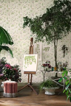 Обои Cole & Son Hummingbirds Cream 124-1001 изображение 3