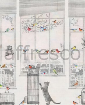 Фрески с животными с акриловым покрытием Botanika aff-722-vel-415 изображение 0