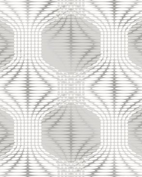 Обои с геометрическим рисунком белые Geometrie FD22628 изображение 0