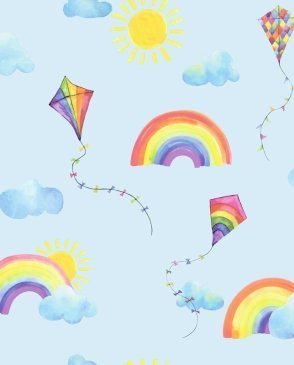 Обои HOLDEN DECOR для малышей для детской Over the Rainbow 91022 изображение 0