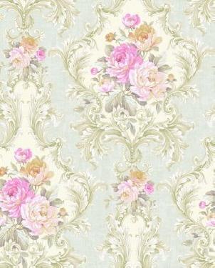 Американские Обои Seabrook Damask Folio DF30908 изображение 0