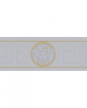 Обои бордюр серые Versace 5 93522-5 изображение 0