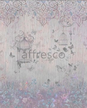Фрески Affresco с бабочками, насекомыми New Art RE199-COL1 изображение 0