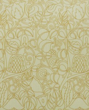 Обои с листьями желтые с текстильным покрытием Belle Epoque 9730W00 изображение 0